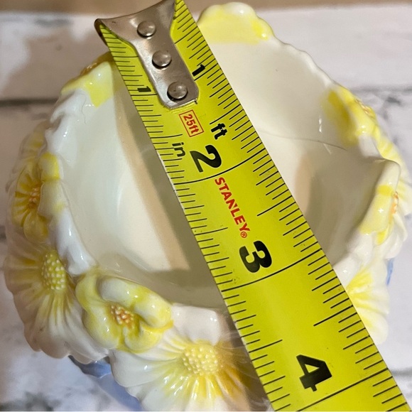 Ceramic Scented Wax Warmer Floral Bundle Tea Light Candle Holder Cottage Core - Picture 15 of 16